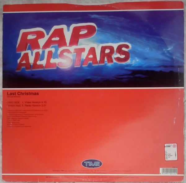 Rap Allstars Feat. Leroy Daniels - Last Christmas (12"")