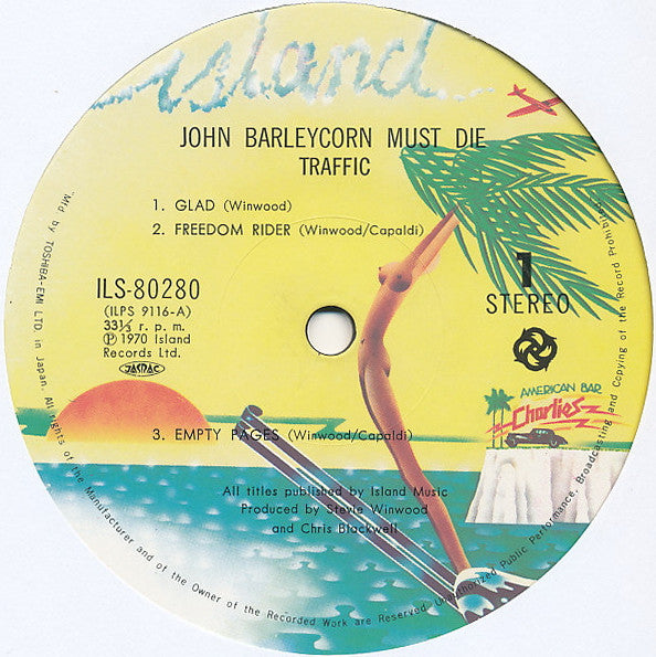 Traffic - John Barleycorn Must Die (LP, Album, RE, Gat)