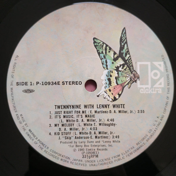 Twennynine With Lenny White - Twennynine With Lenny White (LP, Album)