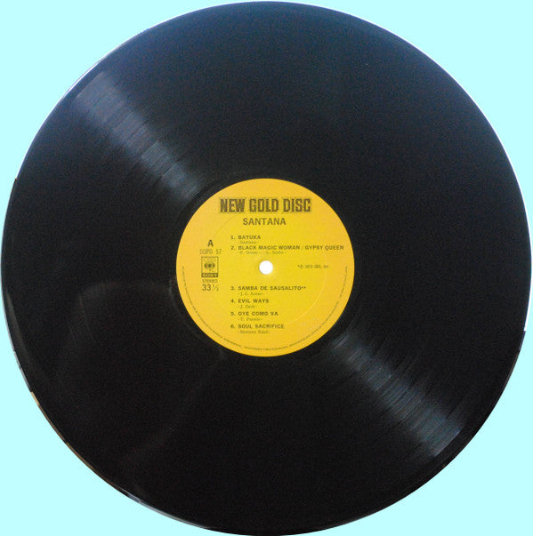 Santana - New Gold Disc (LP, Comp)