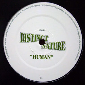 Distinct Nature - Human (12"", Promo, Unofficial)