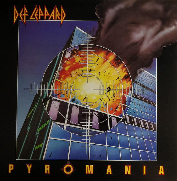 Def Leppard - Pyromania (LP, Album, Yel)