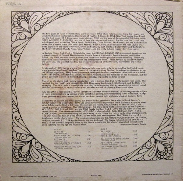 Kings Road - Let It Be (LP, Album)