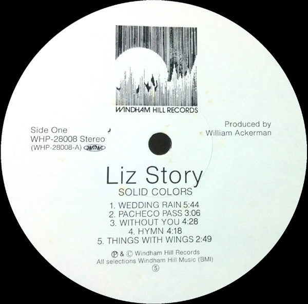 Liz Story - Solid Colors (LP, Album)
