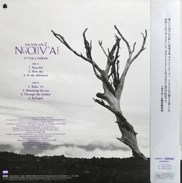 Yutaka Hirose - Soundscape 2: Nova (LP, Album)