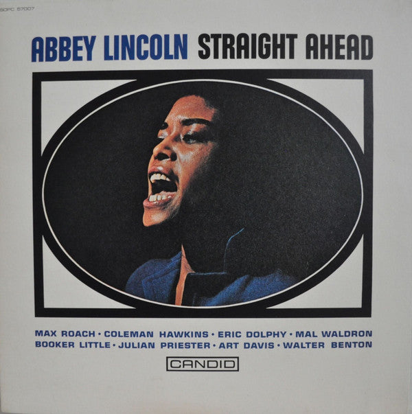 Abbey Lincoln - Straight Ahead (LP, Album, Mono, RE)