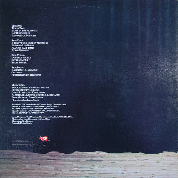 Eric Clapton - Just One Night (2xLP, Album, Gat)
