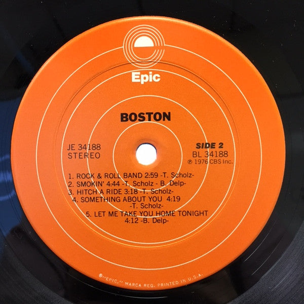 Boston - Boston (LP, Album, RP, San)
