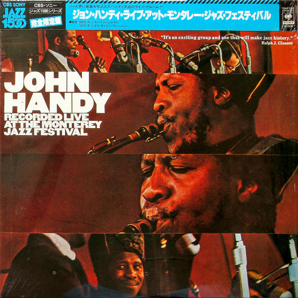 John Handy - Recorded Live At The Monterey Jazz Festival(LP, Album,...