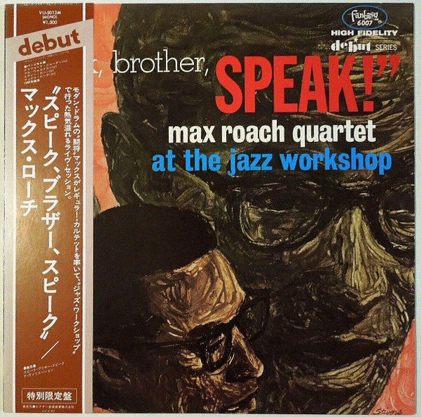 Max Roach Quartet - Speak, Brother, Speak! (LP, Album, Mono, Ltd, RE)