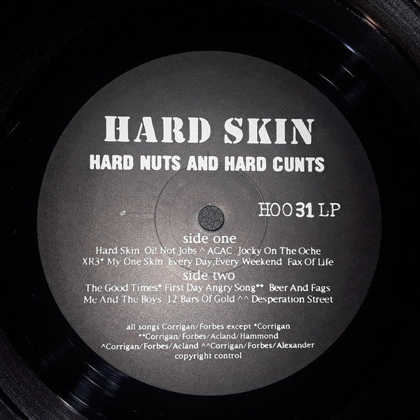 Hard Skin (2) - Hard Nuts And Hard Cunts (LP, Album)