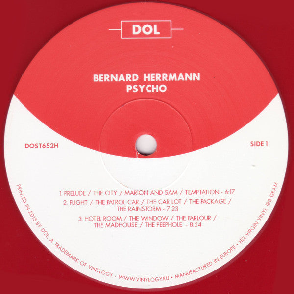 Bernard Herrmann - Psycho (The Original Film Score)(LP, Album, Mono...