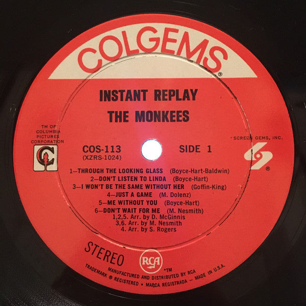 The Monkees - Instant Replay (LP, Album, Roc)