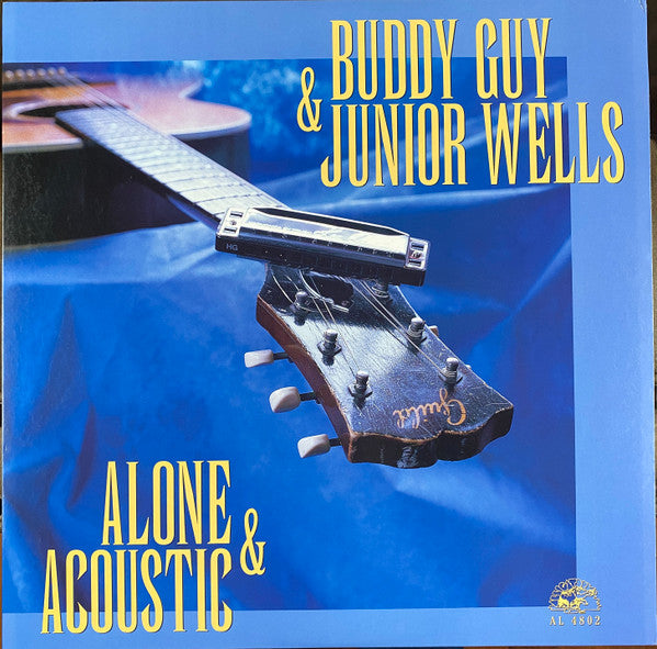 Buddy Guy & Junior Wells - Alone & Acoustic (LP, Album, RE, 180)