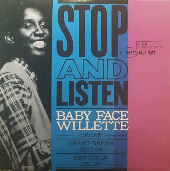 Baby Face Willette* - Stop And Listen (LP, Album, Ltd, RE, 180)