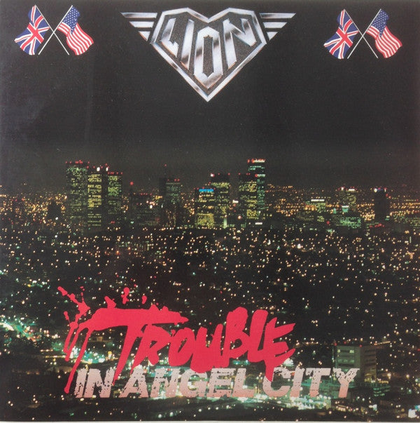 Lion (5) - Trouble In Angel City (LP, Album)