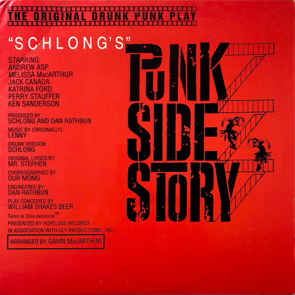 Schlong - Schlong's Punk Side Story (LP, Album)