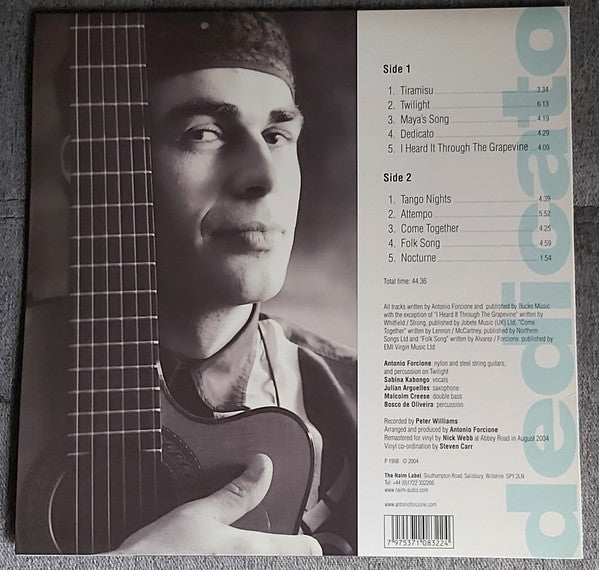 Antonio Forcione - Dedicato (LP, RM, 180)