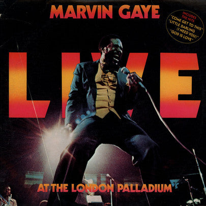 Marvin Gaye - Live At The London Palladium (2xLP, Album, RE)