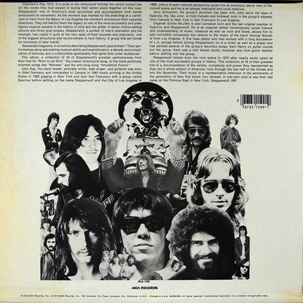Steppenwolf - 16 Greatest Hits (LP, Comp)