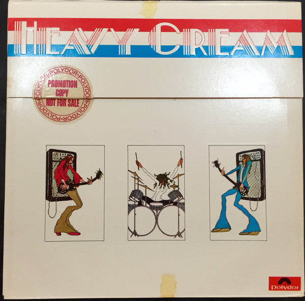 Cream (2) - Heavy Cream (2xLP, Album, Comp, Promo)
