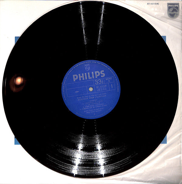 Miles Davis - Ascenseur Pour L'Échafaud (LP, Album, Mono, RE)