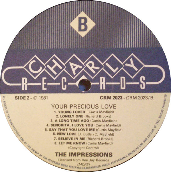 The Impressions - Your Precious Love(LP, Comp)