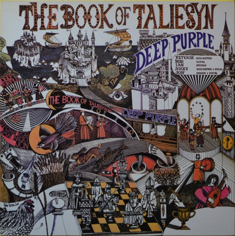 Deep Purple - The Book Of Taliesyn (LP, Album, RE, Gat)
