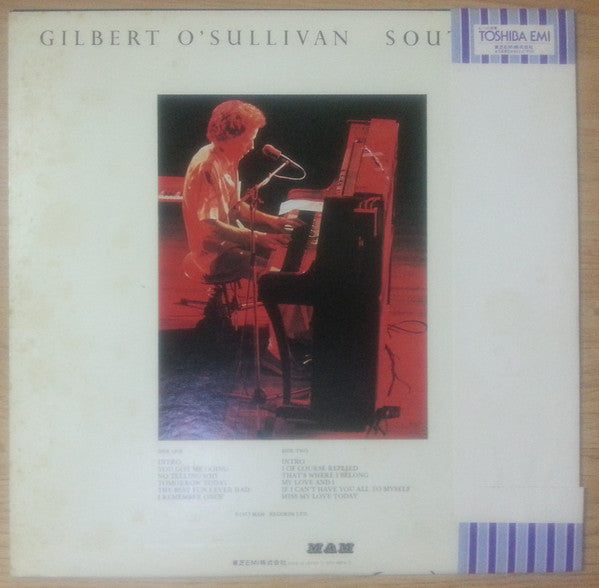 Gilbert O'Sullivan - Southpaw (LP, Album)