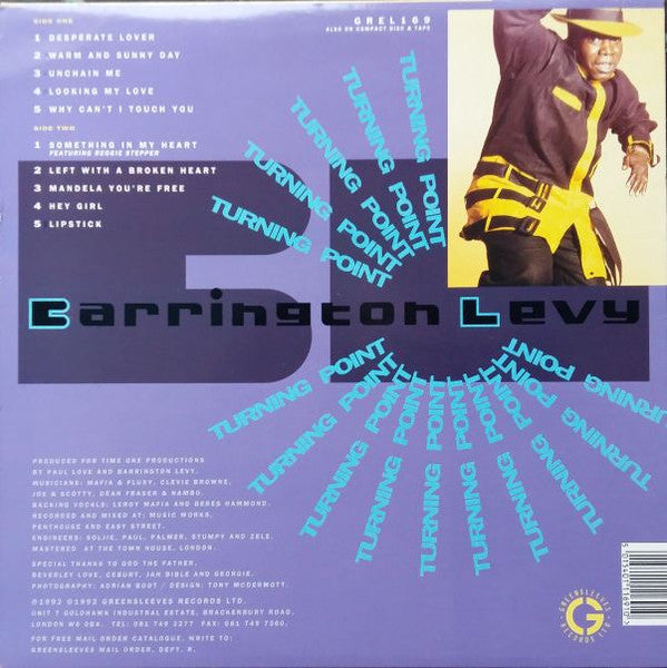 Barrington Levy - Turning Point (LP, Album)