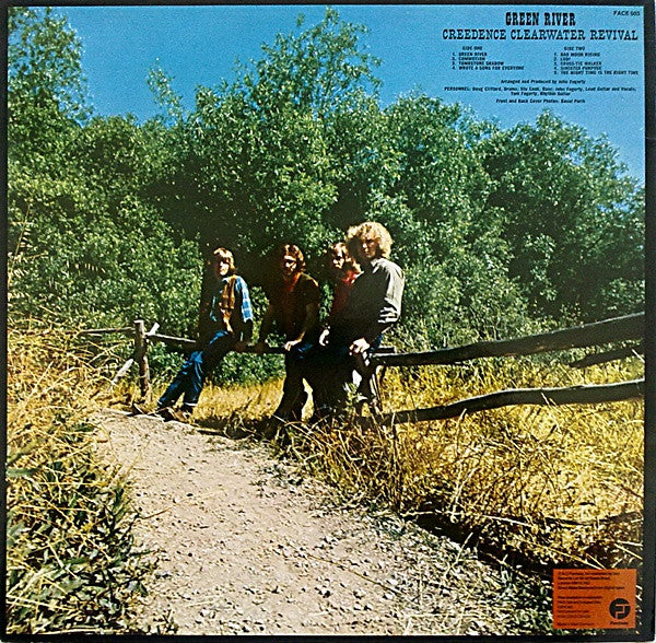 Creedence Clearwater Revival - Green River (LP, Album, RE)