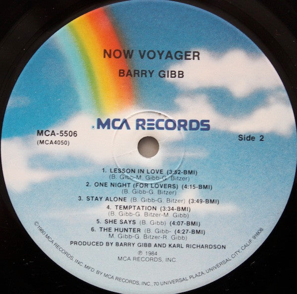 Barry Gibb - Now Voyager (LP, Album)