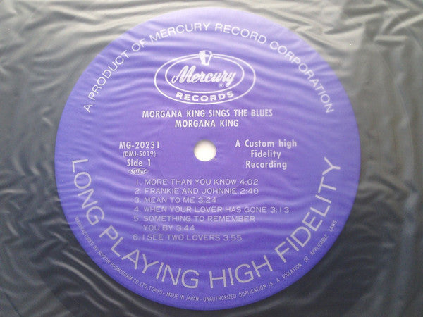 Morgana King - Sings The Blues (LP, Album, Ltd, RE)