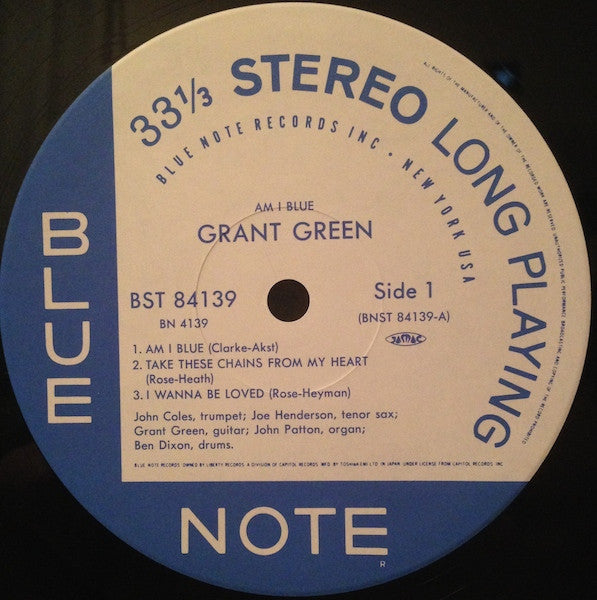 Grant Green - Am I Blue (LP, Album, Ltd, RE)