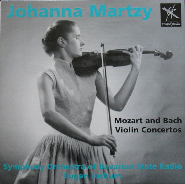 Johanna Martzy - Mozart And Bach Violin Concertos(LP, Mono)