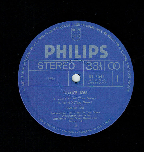 France Joli - France Joli (LP, Album)