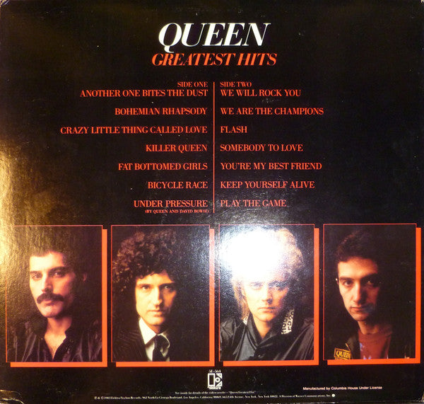 Queen - Greatest Hits (LP, Comp, Club, RP, Car)