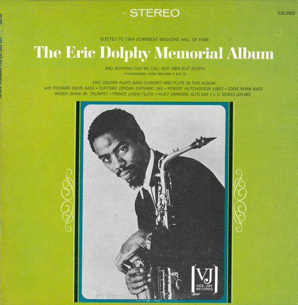 Eric Dolphy - The Eric Dolphy Memorial Album (LP, Album, Mono, RE)