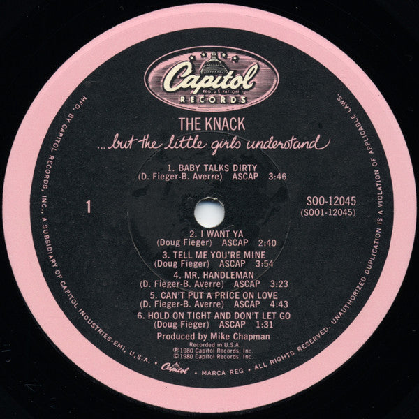 The Knack (3) - ...But The Little Girls Understand (LP, Album, Los)