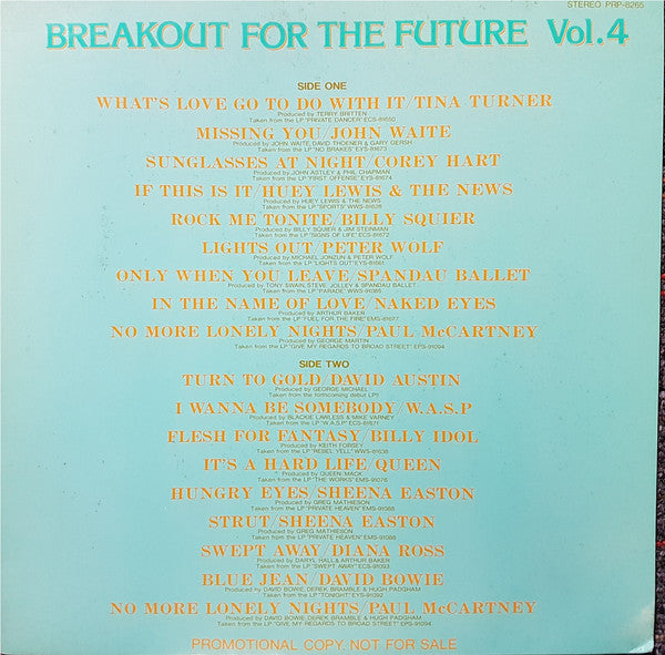 Various - Breakout For The Future Vol. 4 (LP, Comp, Promo)