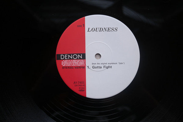 Loudness (5) - Gotta Fight (12"", Single, Exp)