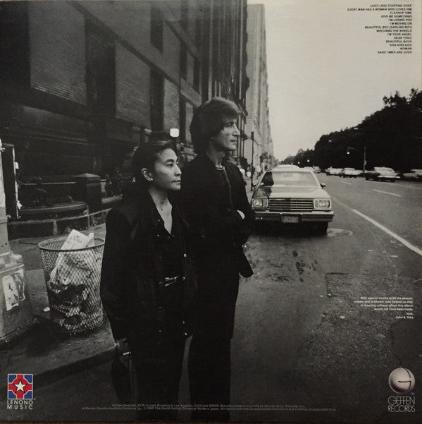 John Lennon & Yoko Ono - Double Fantasy (LP, Album, 1st)