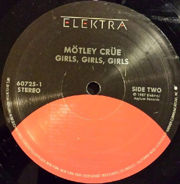 Mötley Crüe - Girls, Girls, Girls (LP, Album)