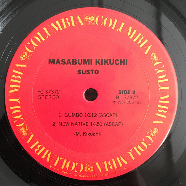 Masabumi Kikuchi - Susto (LP, Album)