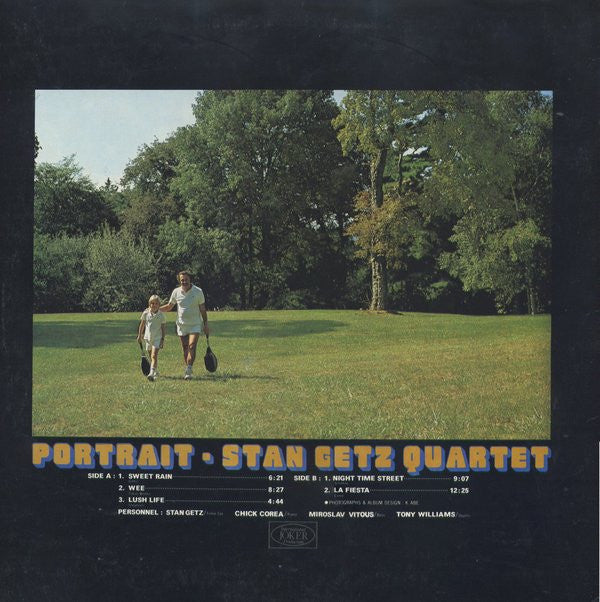 Stan Getz Quartet - Portrait (LP, Album, Mono)