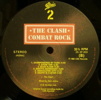 The Clash - Combat Rock (LP, Album)