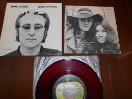 John Lennon - マインド・ゲームス = Mind Games (7"", Single, Red)