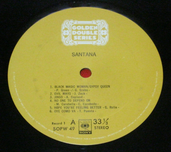 Santana - サンタナのすべて (2xLP, Comp)