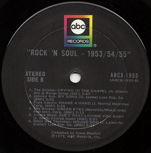 Various - Rock 'N' Soul 1953-1954-1955 (LP, Comp)