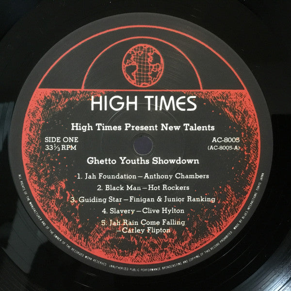 Various - High Times Present New Talents Ghetto Youths Showdown(LP,...
